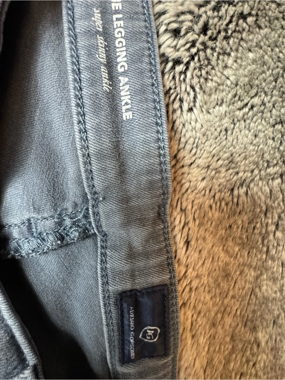 Ag Adriano Goldschmied Women's Gray Skinny Jeans